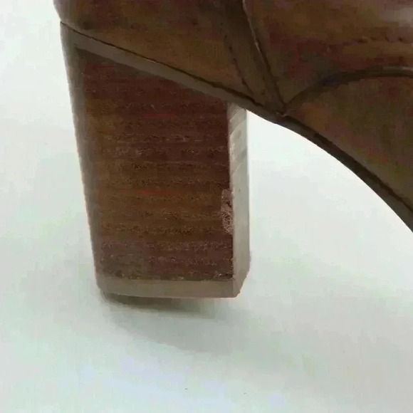 Restricted Women's Brown Ankle Boots With Sherpa Fur Trim Size US 8 - Picture 8 of 10